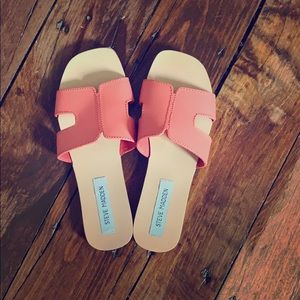 Steve Maddens leather sandals, size 7